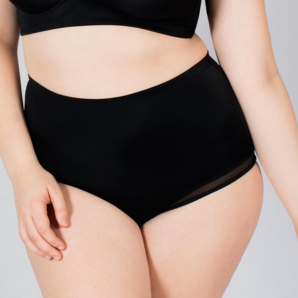 High Waisted Retro Panty